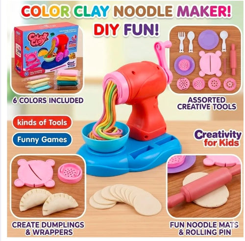 Play Color Dough Spaghetti Maker Set