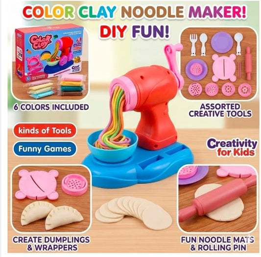 Play Color Dough Spaghetti Maker Set